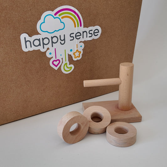 Dizim-Yatay Ahşap Oyuncak