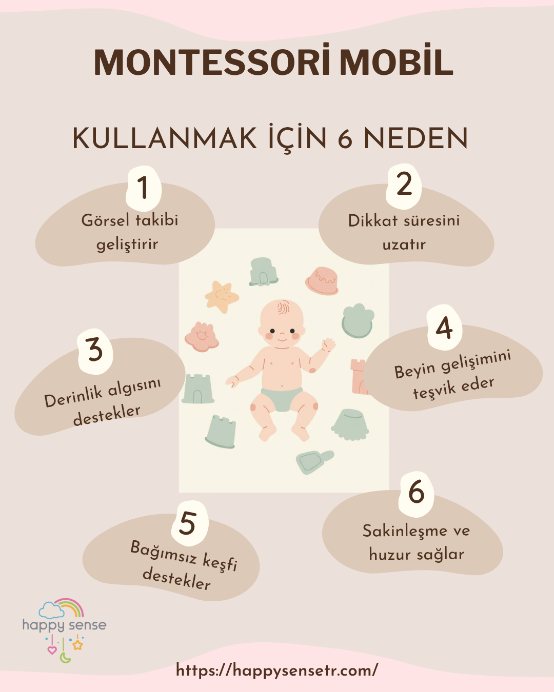 Montessori Mobil Kullanmanın Bebeğin Gelişimine Etkileri: 6 Temel Fayda