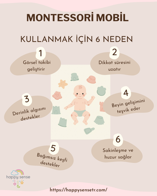 Montessori Mobil Kullanmanın Bebeğin Gelişimine Etkileri: 6 Temel Fayda