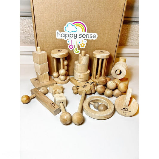 Muhteşem Yılım 0-12 ay Full Paket  Ahşap Oyuncak